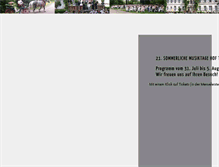Tablet Screenshot of musiktage-trages.de